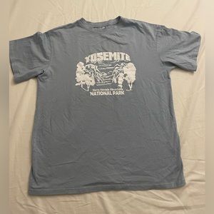 grey blue yosemite oversized tee